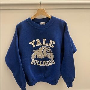 Vintage 90’s Yale Bulldogs Blue Crewneck